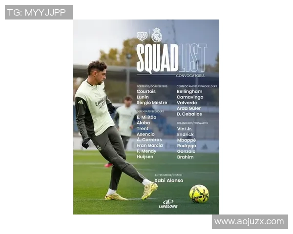 皇马客场挑战巴列卡诺大名单公布姆巴佩领衔米利唐阿拉巴在列